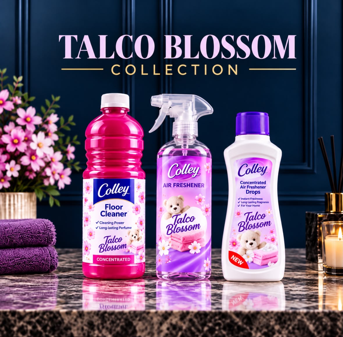 Colley Talco Collection - 3 Piece Bundle